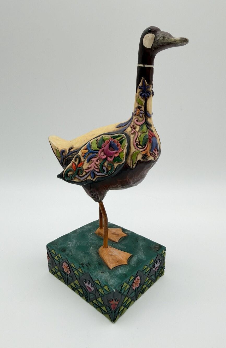 Jim Shore Lady of the Lake Goose Bird Figurine 7” Heartwood Creek 117148